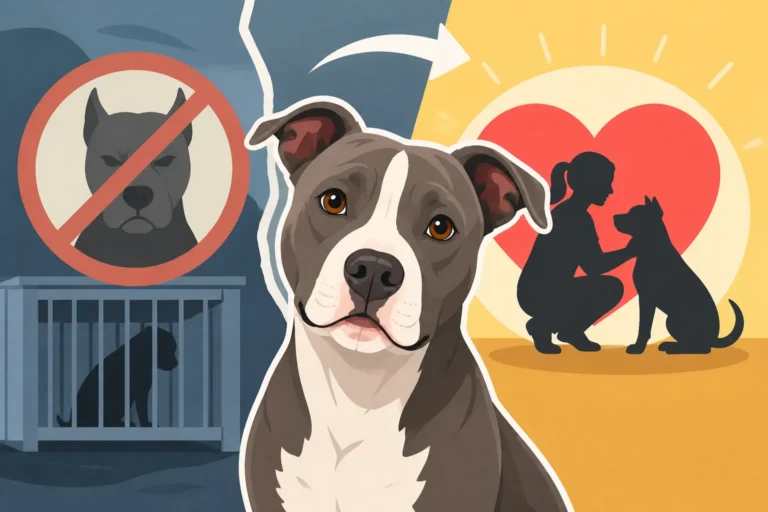 Whether Dropping the Label Gets Pit Bulls Adopted