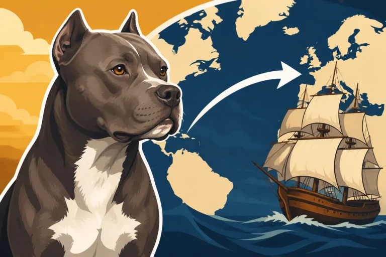 When Pit Bull Ancestors Crossed the Atlantic