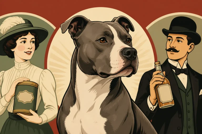 Pit Bull Type Dogs in Early Twentieth Century Advertising