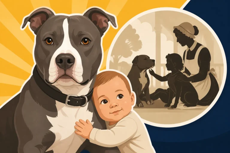 Where the Pit Bull Nanny Dog Phrase Began