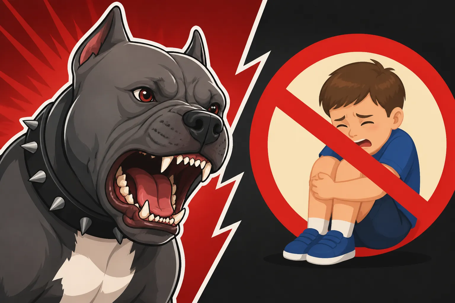 Why No Pit Bull Should Be Left With a Child
