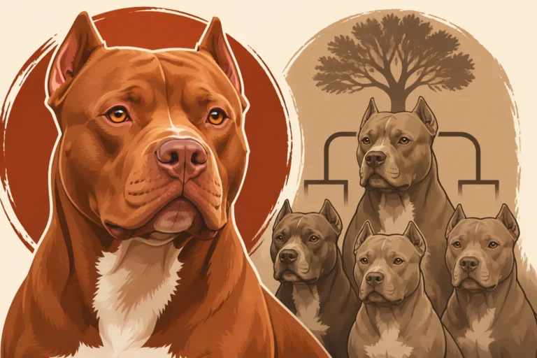 Red Nose Pit Bulls and the Old Family Line