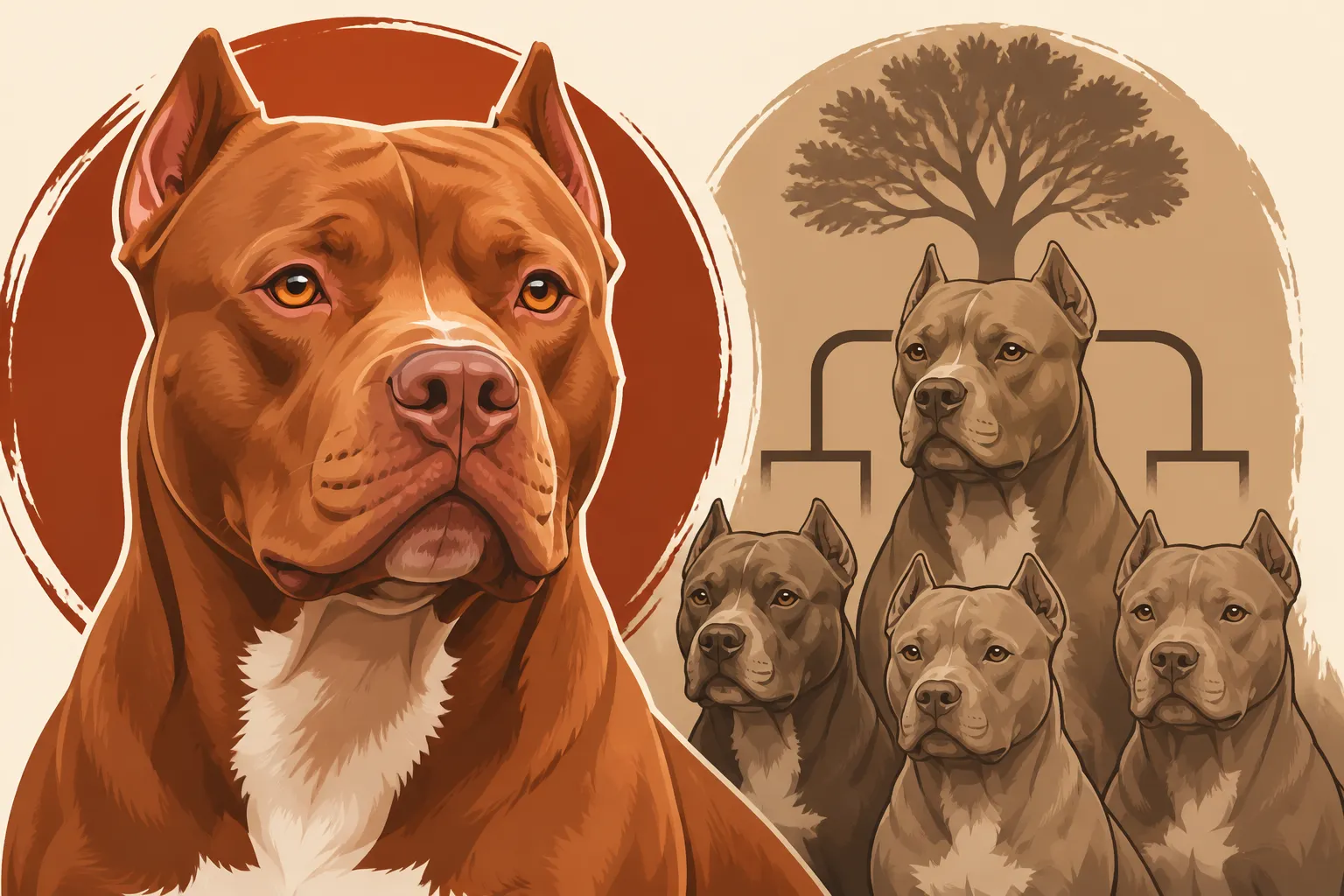 Red Nose Pit Bulls and the Old Family Line