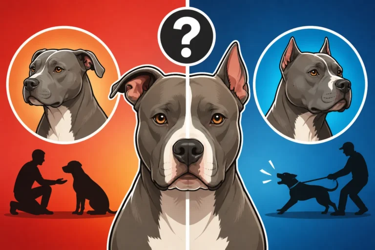 Whether Cropped Ears Change Pit Bull Reactions