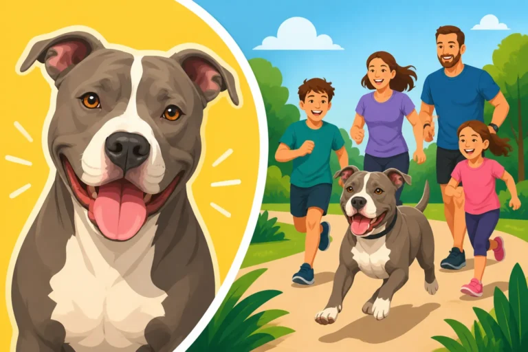 Whether a Pit Bull Suits an Active Family